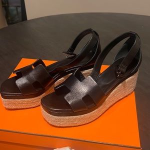 Hermes Zelda Espadrille Used in Excellent Condition Size 40